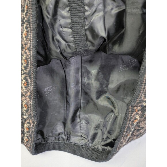 Icelandic Design Wool Cardigan Sweater Womens Large Nordic Floral 100% Wool - Picture 10 of 13